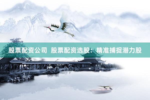 股票配资公司  股票配资选股：精准捕捉潜力股
